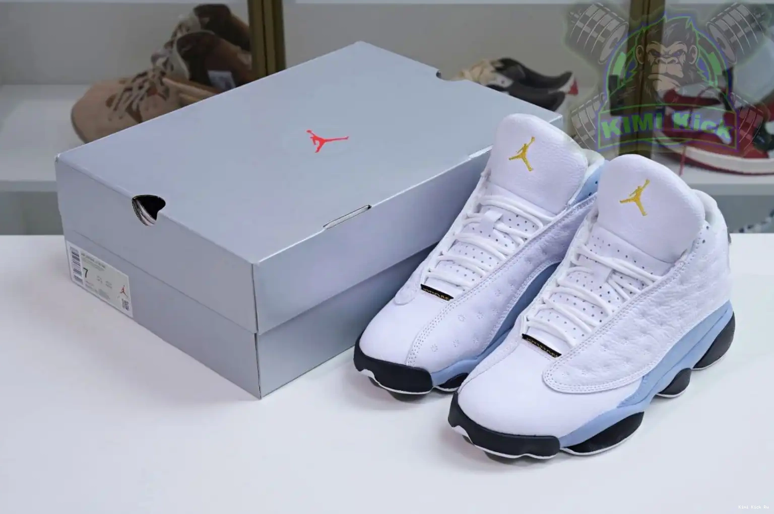 Jordan Grey” 13“Blue Kimikick Air 0728